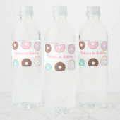 Étiquette Pour Bouteilles D'eau Anniversaire du beigne (Bouteilles)