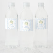 Étiquette Pour Bouteilles D'eau Anniversaire Lemon Blue (Bouteilles)
