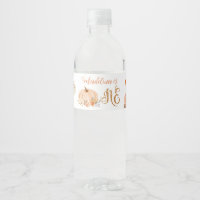 Automne doux petit citrouille premier anniversaire