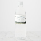 Étiquette Pour Bouteilles D'eau Aventure Attend (Devant)