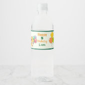 Étiquette Pour Bouteilles D'eau Baby Dino Water Bottle Labels (Devant)