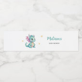 Étiquette Pour Bouteilles D'eau Baby Dragon (Étiquettes simples)