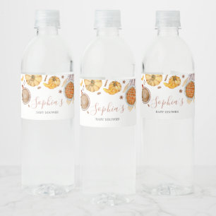 Étiquette Pour Bouteilles D'eau Baby shower à tarte Little Cutie