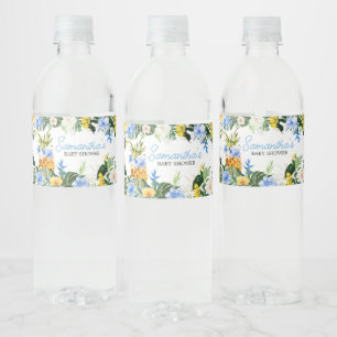 Étiquette Pour Bouteilles D'eau Baby Shower Aloha Ananas