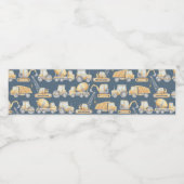 Étiquette Pour Bouteilles D'eau Baby shower Camion de construction Anniversaire (Étiquettes simples)