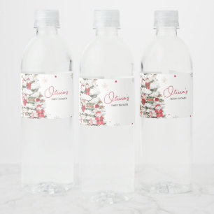 Étiquette Pour Bouteilles D'eau Baby shower de Noël père Noël Baby Clothes