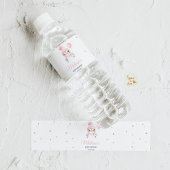 Étiquette Pour Bouteilles D'eau Baby shower de pingouin d'hiver