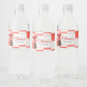 Étiquette Pour Bouteilles D'eau Baby Shower Elle est Prête à Accoucher