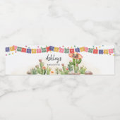 Étiquette Pour Bouteilles D'eau Baby shower Fiesta Taco Bout (Étiquettes simples)