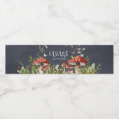 Étiquette Pour Bouteilles D'eau Baby shower forestier Whimsical Enchanted (Étiquettes simples)