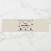 Étiquette Pour Bouteilles D'eau Baby shower HARRY POTTER™ (Étiquettes simples)