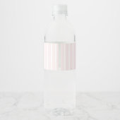 Étiquette Pour Bouteilles D'eau Baby Shower Pastèque (Dos)
