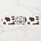 Étiquette Pour Bouteilles D'eau Baby shower Western Cowboy Jumper Chaps (Étiquettes simples)