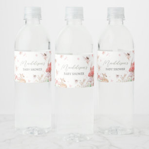 Étiquette Pour Bouteilles D'eau Baby shower Whimsical Little Fairy