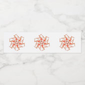 Étiquette Pour Bouteilles D'eau Baigneurs Artistiques - Baignade Synchronisée (Étiquettes simples)