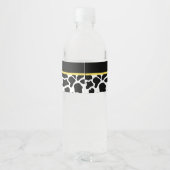Étiquette Pour Bouteilles D'eau Barnyard Bash  (Dos)