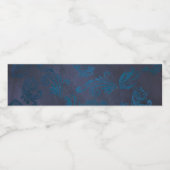 Étiquette Pour Bouteilles D'eau baroque (Étiquettes simples)