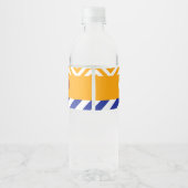 Étiquette Pour Bouteilles D'eau Basket (Dos)