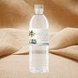 Étiquette Pour Bouteilles D'eau Bébé à bord, livres de surf pour bébé