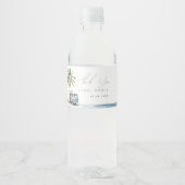 Étiquette Pour Bouteilles D'eau Bébé à bord, livres de surf pour bébé (Devant)