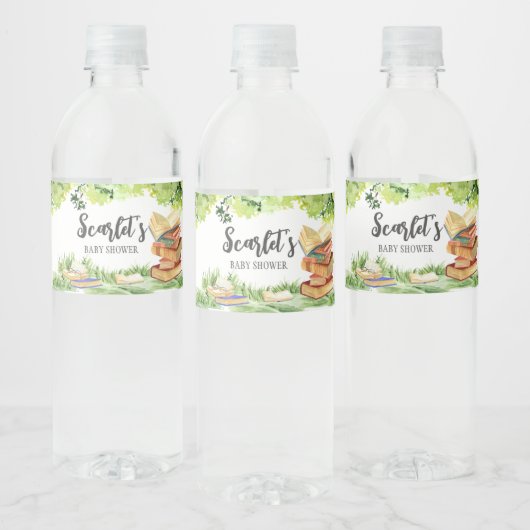 Étiquette Pour Bouteilles D'eau Bébé Douce Nouvelle Ère (Bouteilles)
