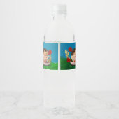 Étiquette Pour Bouteilles D'eau Bébé Hérisson (Dos)