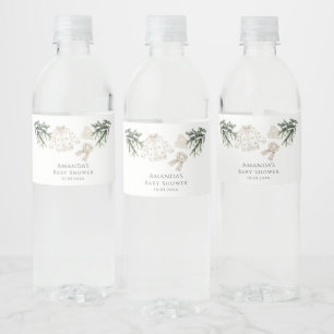 Étiquette Pour Bouteilles D'eau Bébé Il fait froid à l'extérieur du Baby shower d'