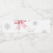 Étiquette Pour Bouteilles D'eau Bébé son froid à l'extérieur de Baby shower de la (Étiquettes simples)