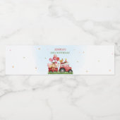 Étiquette Pour Bouteilles D'eau Belle ferme Animaux fête d'anniversaire (Étiquettes simples)