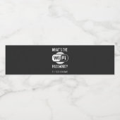 Étiquette Pour Bouteilles D'eau belle nouvelle maison (Étiquettes simples)