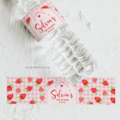 Étiquette Pour Bouteilles D'eau Berry Strawberry