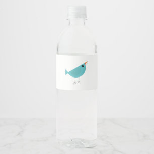 Étiquette Pour Bouteilles D'eau Birdy