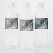 Étiquette Pour Bouteilles D'eau Bleak Galaxy Space Rock fête d'anniversaire (Bouteilles)