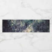 Étiquette Pour Bouteilles D'eau Bleak Galaxy Space Rock fête d'anniversaire (Étiquettes simples)