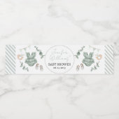 Étiquette Pour Bouteilles D'eau Boho eucalyptus fille baby shower bouteille étique (Étiquettes simples)