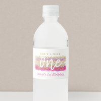 Boho Floral Wild One Fête d'anniversaire d'une fil