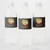 Étiquette Pour Bouteilles D'eau Bon thanksgiving (Bouteilles)