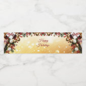 Étiquette Pour Bouteilles D'eau Bonbons au chocolat (Étiquettes simples)