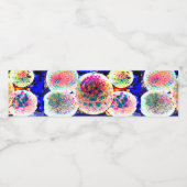 Étiquette Pour Bouteilles D'eau Boubles art muet aimant porte panneau carte de vis (Étiquettes simples)