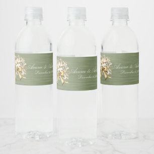 Étiquette Pour Bouteilles D'eau Bouteille d'eau de Faire-part de mariage de frambo