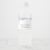 Étiquette Pour Bouteilles D'eau Bouteille d'eau personnalisée Étiquette, Mariage,  (Devant)