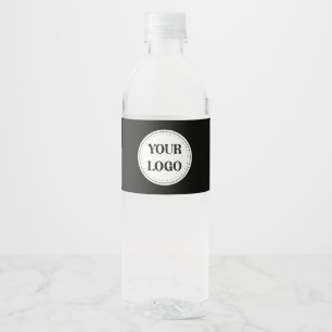Étiquette Pour Bouteilles D'eau Branché, élégant et élégant
