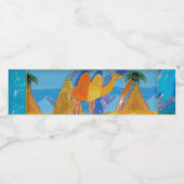 Étiquette Pour Bouteilles D'eau Camel Art Par Enfants (Étiquettes simples)