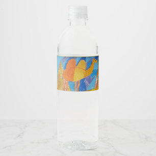 Étiquette Pour Bouteilles D'eau Camel Art Par Enfants