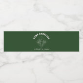 Étiquette Pour Bouteilles D'eau Camp Bachelorette Party Custom (Étiquettes simples)