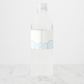 Étiquette Pour Bouteilles D'eau Canard en caoutchouc (Dos)