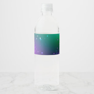Étiquette Pour Bouteilles D'eau Carthagène Solive Purple