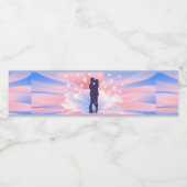 Étiquette Pour Bouteilles D'eau Ce baiser (Étiquettes simples)