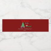 Étiquette Pour Bouteilles D'eau C'est la saison pour se marier (Étiquettes simples)