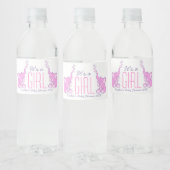 Étiquette Pour Bouteilles D'eau C'est une fille deux qui se douche des éléphants r (Bouteilles)